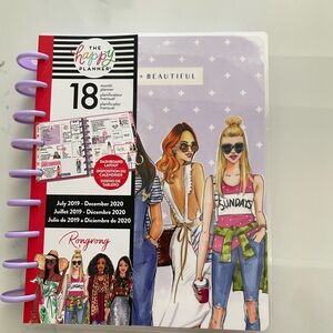 The Happy Planner Rongrong Fashionista Edition with Purple Rings